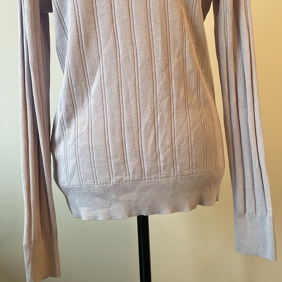 judith & charles Silk blend V-neck Long Sleeve Sweater - L - Picture 8 of 13